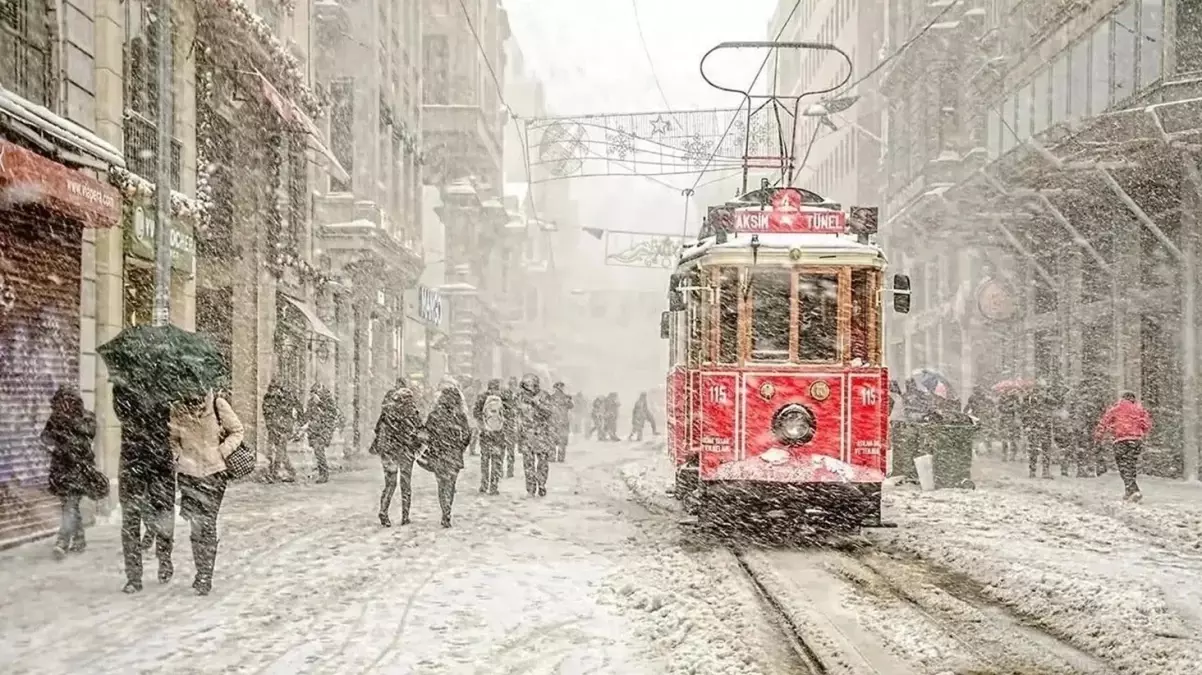 İstanbul’a Kar geliyor